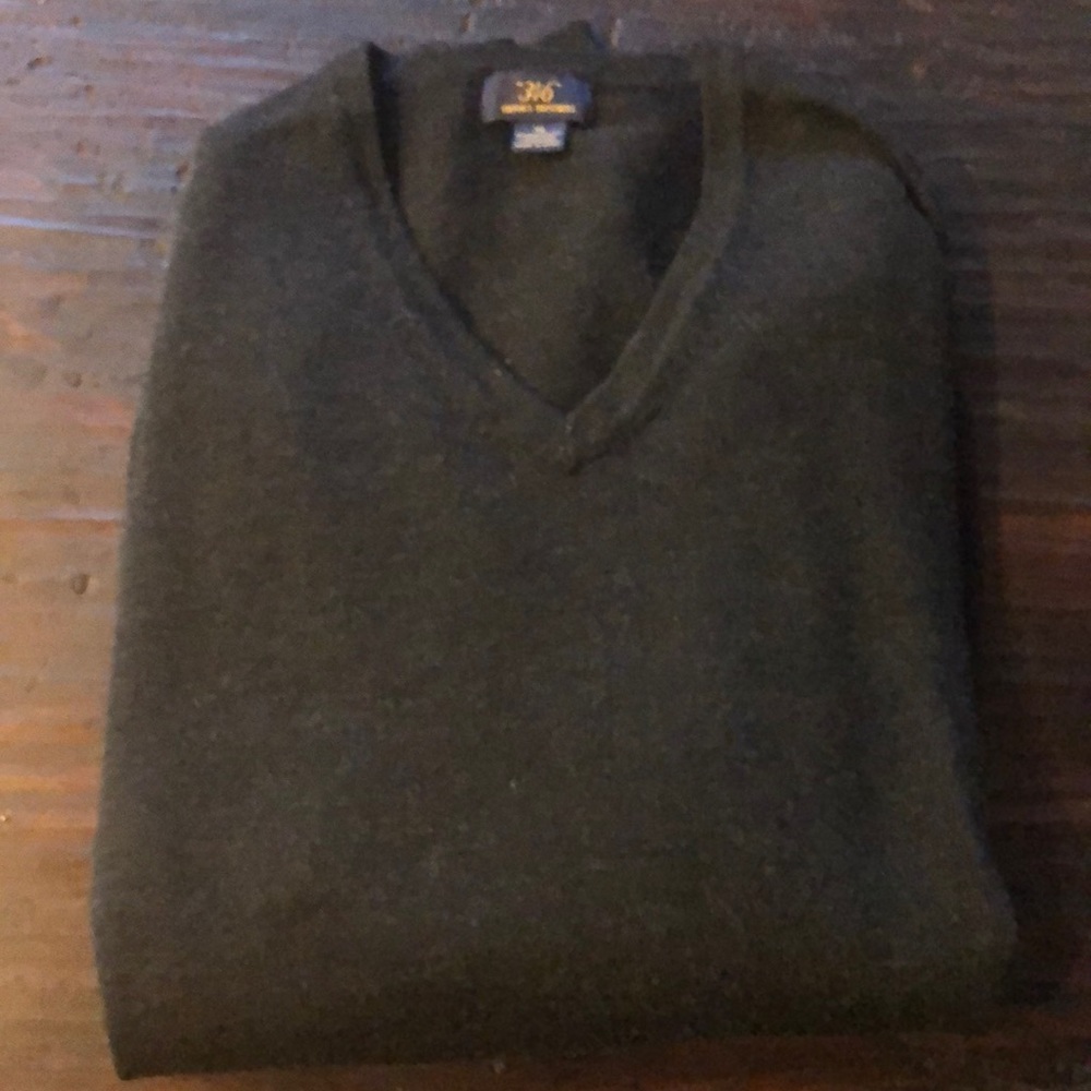Brooks Brothers 346 Sweater Charcoal